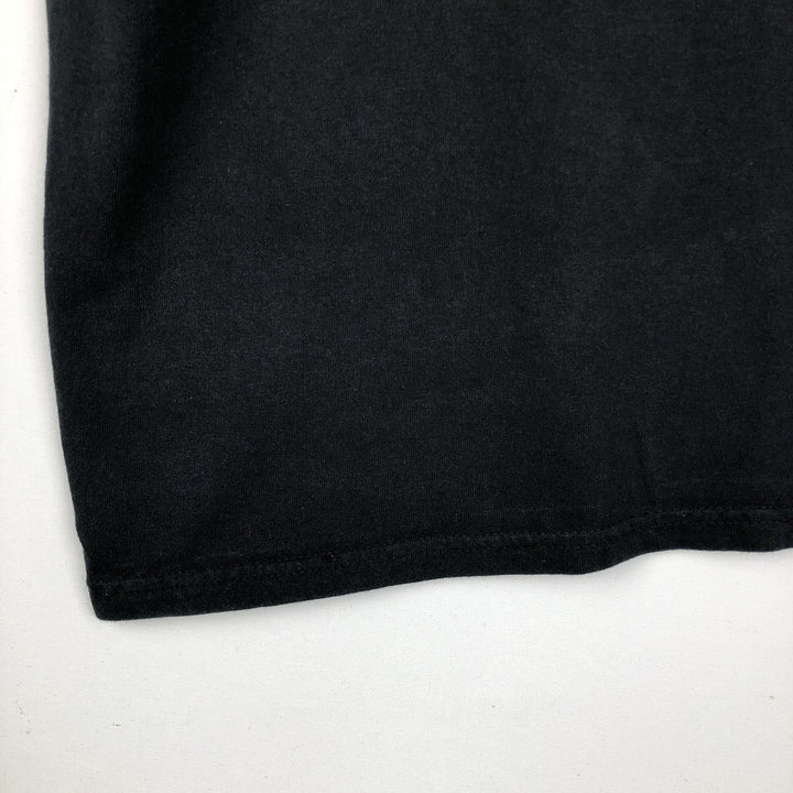 Hanes HEAVYWEIGHT Fire Pattern EASYRIDERS Motorcycle T-Shirt, Men's XL (approx.) cotton black type Vintage Second Hand
