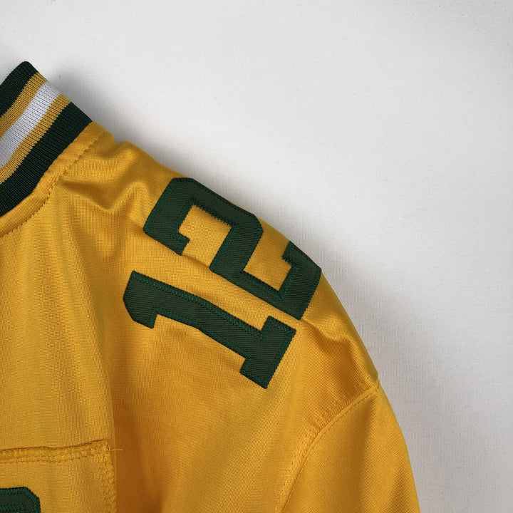 Nike NFL Green Bay Packers V-neck Game Shirt Football Shirt (Men's XL equivalent) unclear yellow type Vintage Second Hand