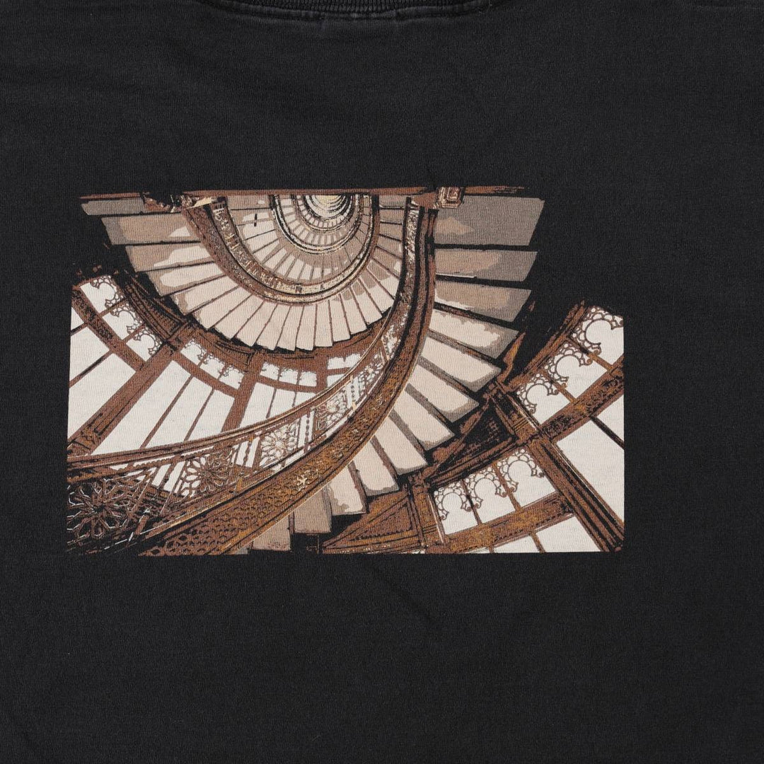 2000'S Fruit of the Loom Art T-shirt, Men's XL equivalent. cotton black type Vintage Second Hand