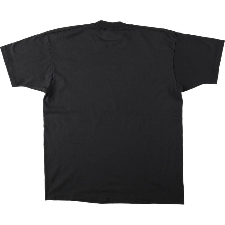 90'S Fruit of the Loom Message Print T-Shirt Made in USA Men's XL Vintage cotton black type Vintage Second Hand