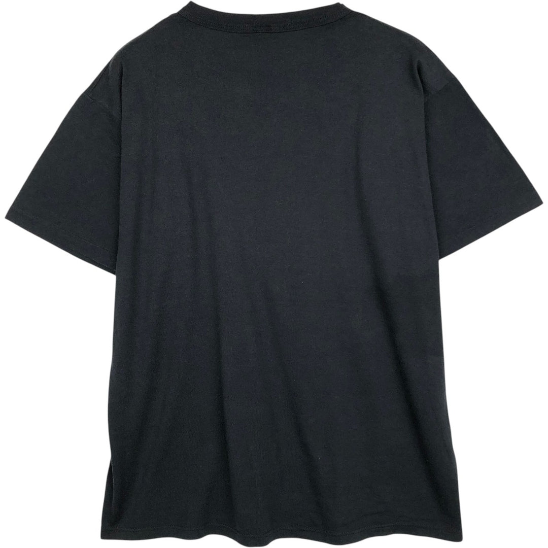 90'S Russell Crowe MLB Colorado Rockies Sports Print T-Shirt, Made in USA, Men's Size L (approx.), Vintage polyester black type Vintage Second Hand