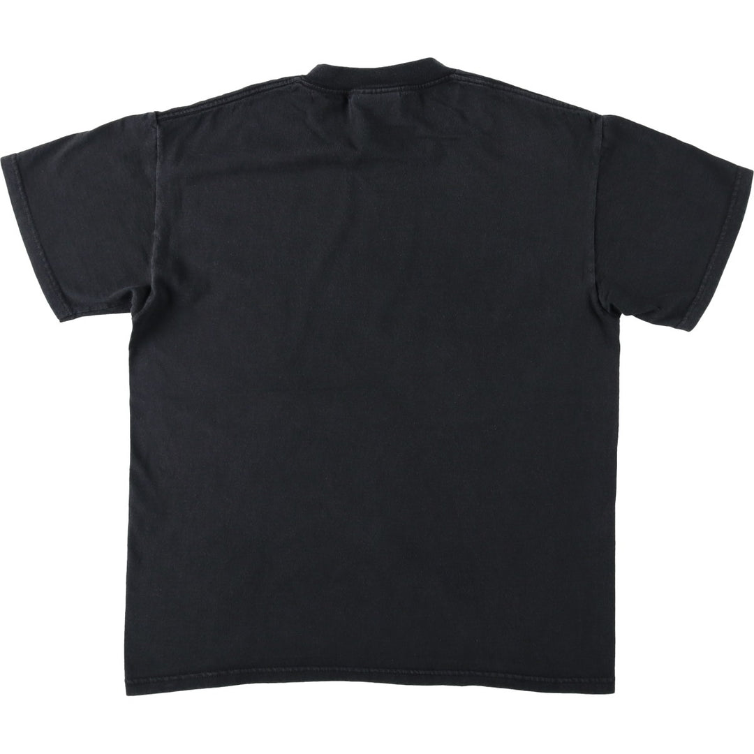 90'S Lee Total Cotton Print T-Shirt, Made in USA, Men's Size M (approx.), Vintage cotton black type Vintage Second Hand