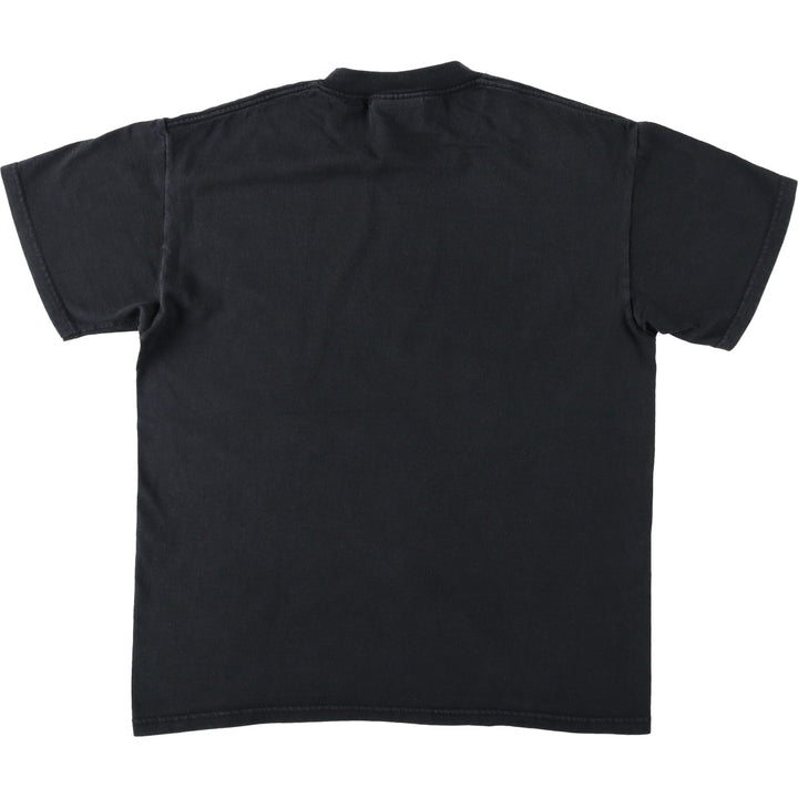 90'S Lee Total Cotton Print T-Shirt, Made in USA, Men's Size M (approx.), Vintage cotton black type Vintage Second Hand