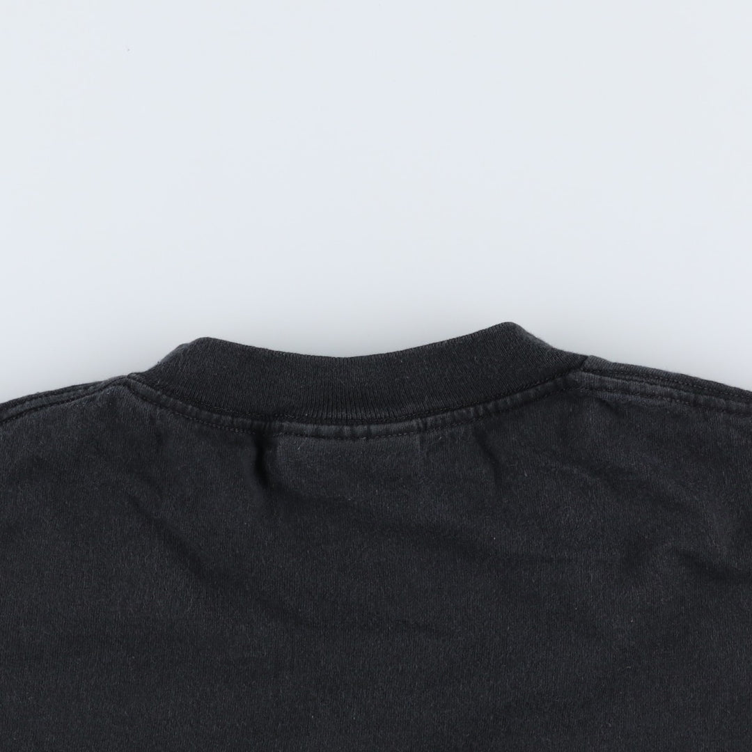 90'S Lee Total Cotton Print T-Shirt, Made in USA, Men's Size M (approx.), Vintage cotton black type Vintage Second Hand