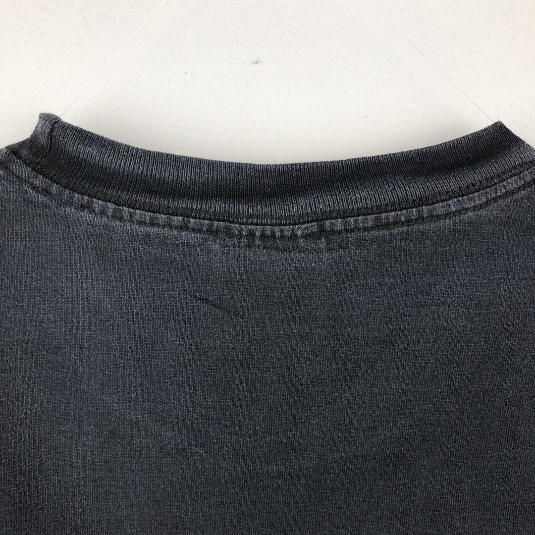 90'S Cotton Expressions Print T-Shirt, Made in USA, Men's XL (approx.) cotton black type Vintage Second Hand
