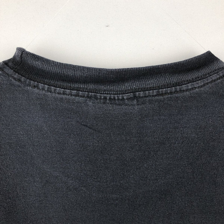 90'S Cotton Expressions Print T-Shirt, Made in USA, Men's XL (approx.) cotton black type Vintage Second Hand