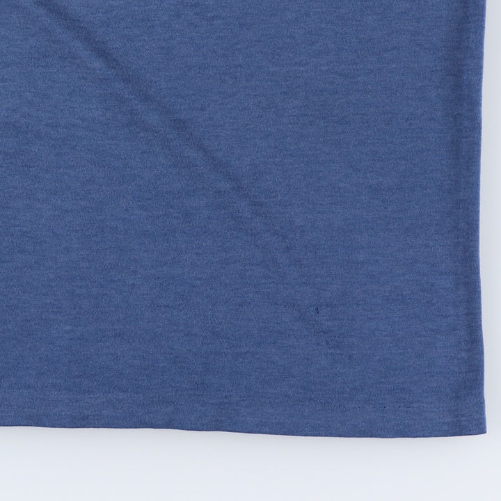 80'S Hanes Fifty-Fifty Blue Tag Parody Print T-Shirt, Made in USA, Men's XL Equivalent, Vintage cotton blue type Vintage Second Hand