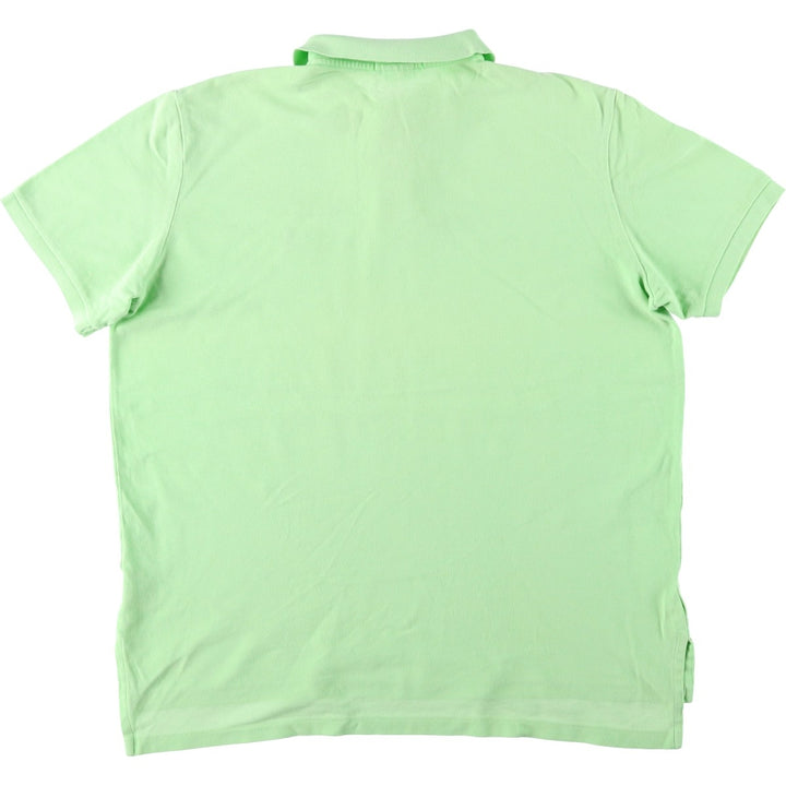 Ralph Lauren POLO by Ralph Lauren CUSTOM FIT short sleeve polo shirt, men's XL size cotton Mint green Vintage Second Hand
