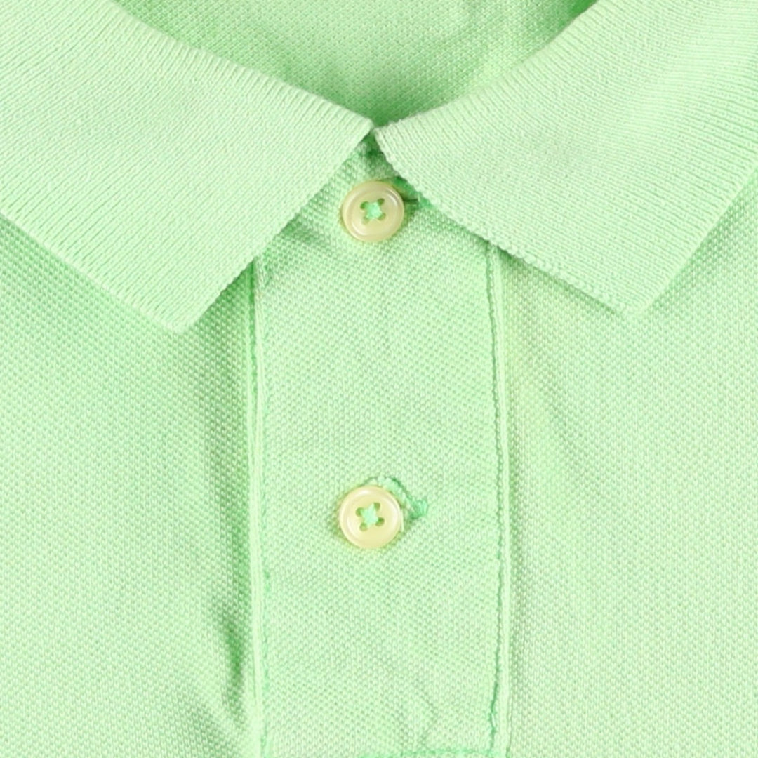 Ralph Lauren POLO by Ralph Lauren CUSTOM FIT short sleeve polo shirt, men's XL size cotton Mint green Vintage Second Hand