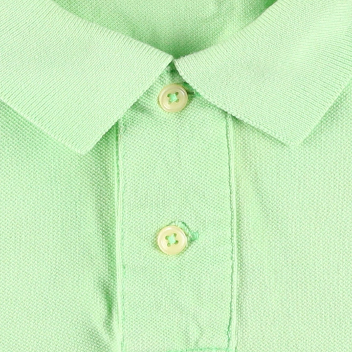 Ralph Lauren POLO by Ralph Lauren CUSTOM FIT short sleeve polo shirt, men's XL size cotton Mint green Vintage Second Hand