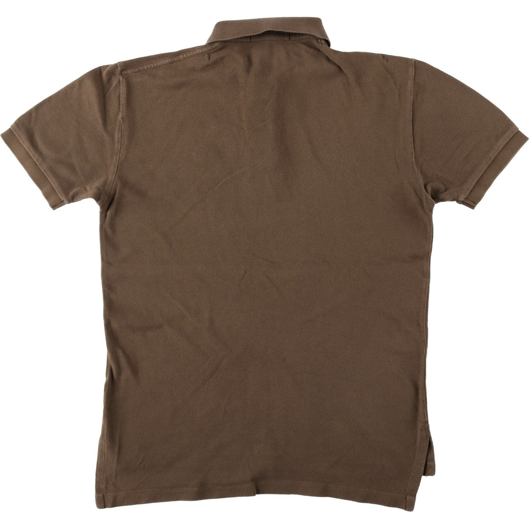 Ralph Lauren POLO by Ralph Lauren short sleeve polo shirt, size S for men cotton brown type Vintage Second Hand