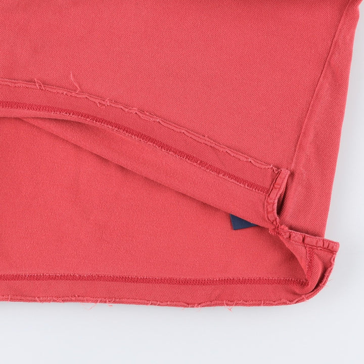 2000'S Ralph Lauren POLO JEANS COMPANY American flag pattern short-sleeved polo shirt, men's size L (approx.) cotton red type Vintage Second Hand