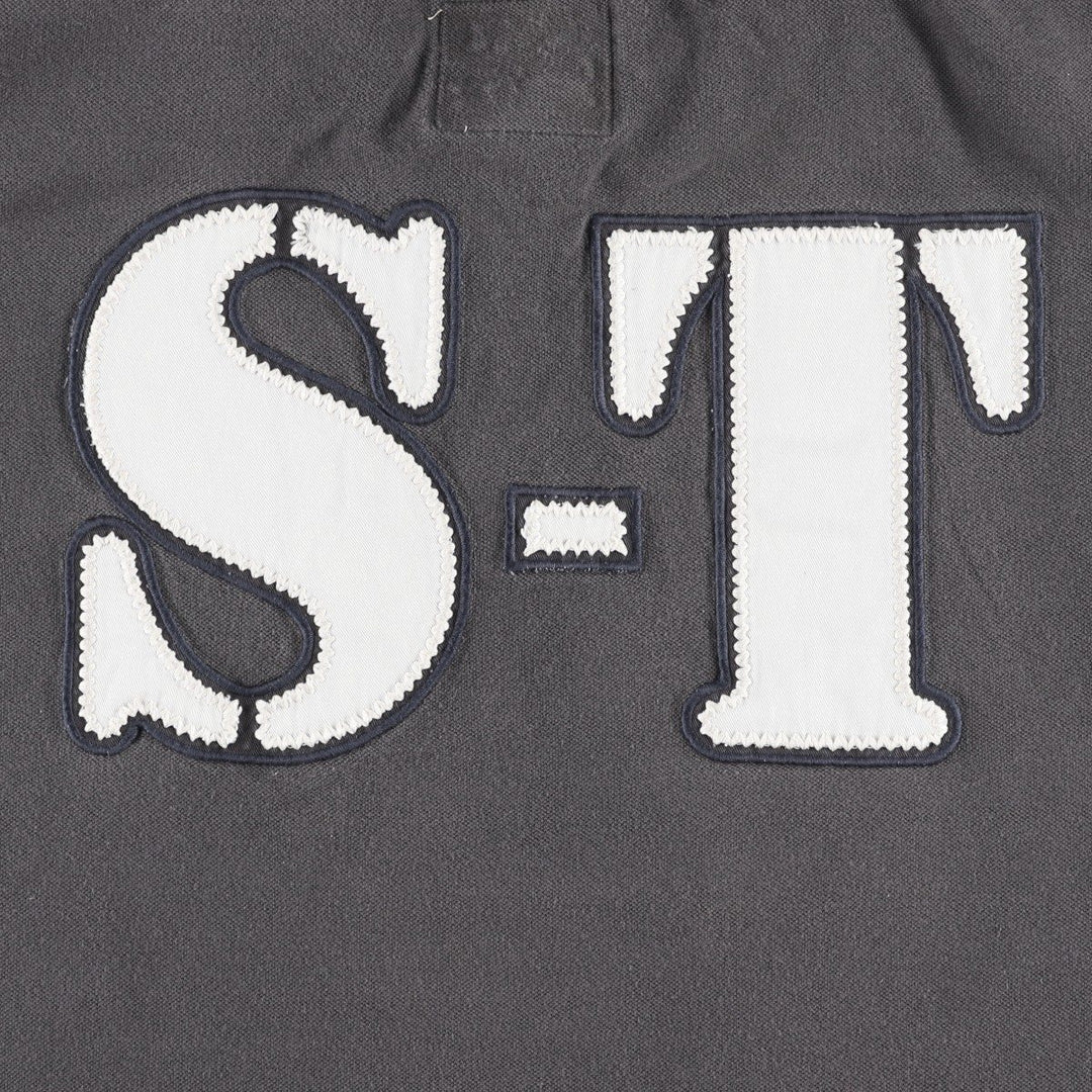 Big Size ROBE DI KAPPA Les Voiles de Saint-Tropez Short-Sleeve Polo Shirt (Men's XXXL equivalent) cotton gray type Vintage Second Hand