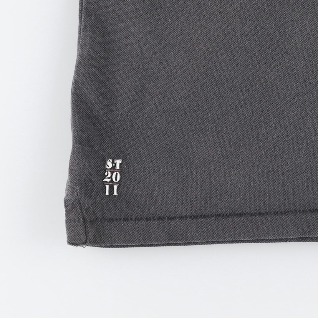 Big Size ROBE DI KAPPA Les Voiles de Saint-Tropez Short-Sleeve Polo Shirt (Men's XXXL equivalent) cotton gray type Vintage Second Hand