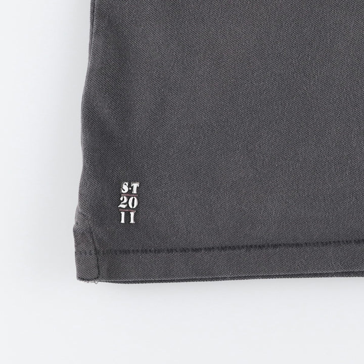 Big Size ROBE DI KAPPA Les Voiles de Saint-Tropez Short-Sleeve Polo Shirt (Men's XXXL equivalent) cotton gray type Vintage Second Hand