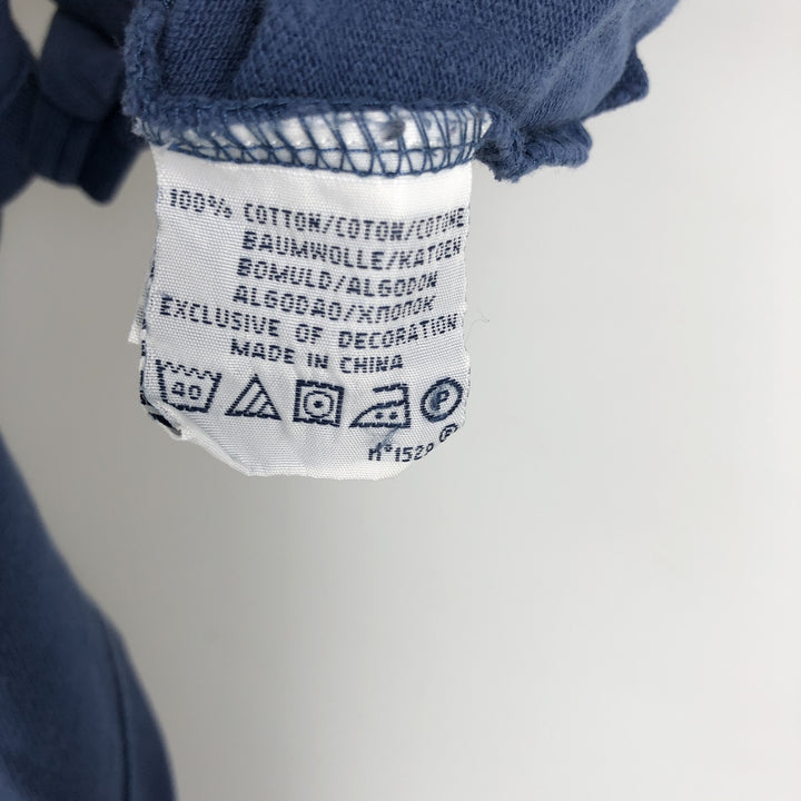 Ralph Lauren POLO by Ralph Lauren CUSTOM FIT short sleeve polo shirt, men's size L cotton blue type Vintage Second Hand