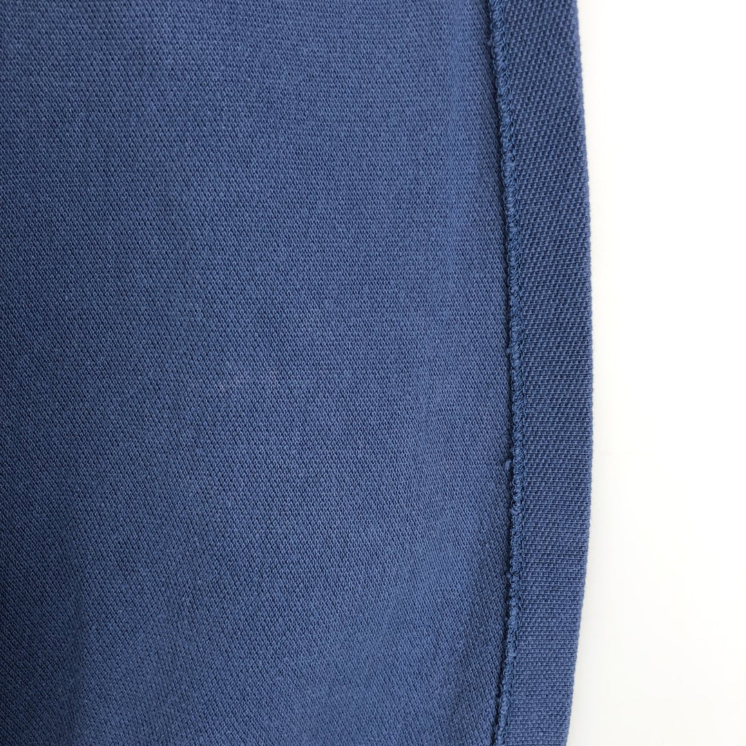 Ralph Lauren POLO by Ralph Lauren CUSTOM FIT short sleeve polo shirt, men's size L cotton blue type Vintage Second Hand