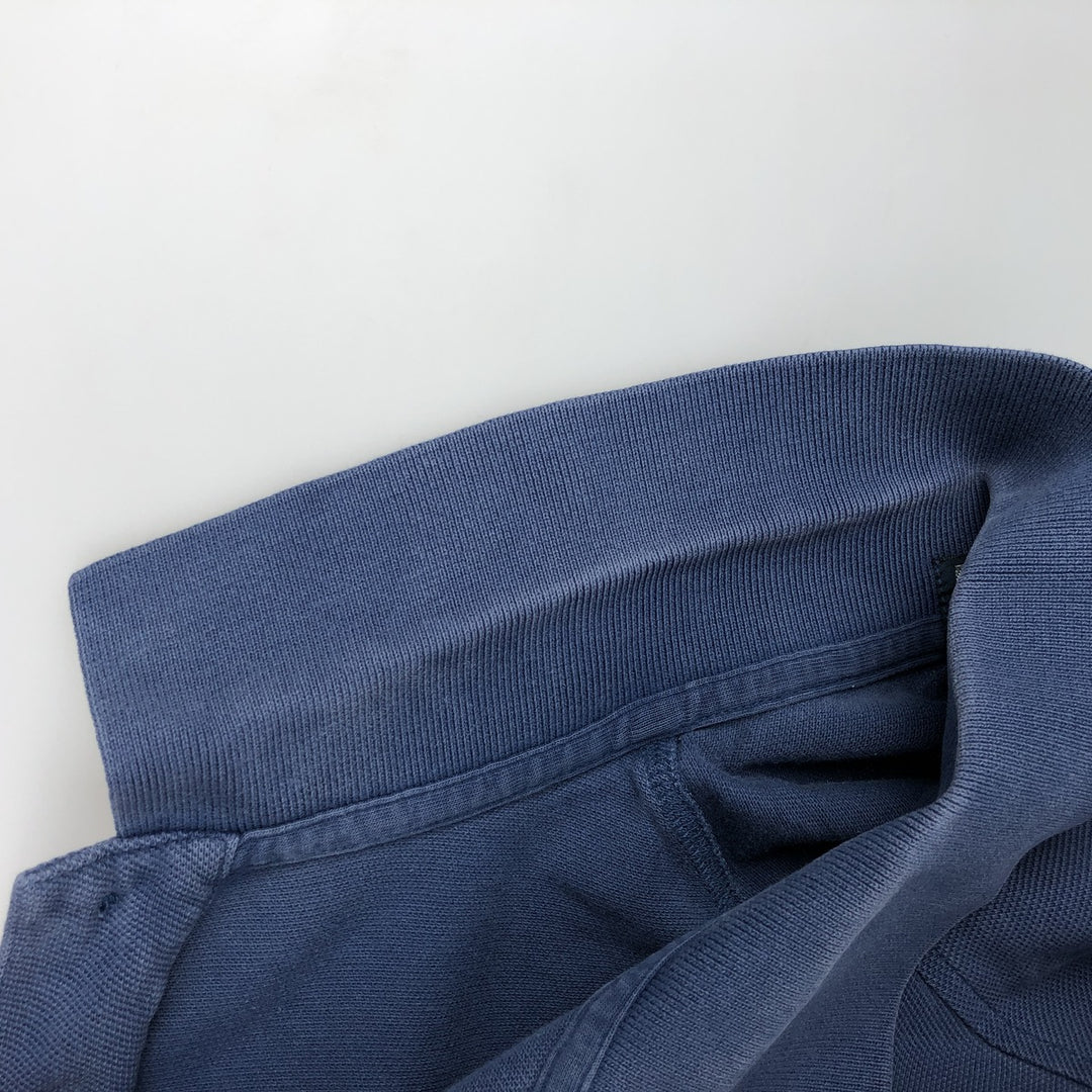Ralph Lauren POLO by Ralph Lauren CUSTOM FIT short sleeve polo shirt, men's size L cotton blue type Vintage Second Hand