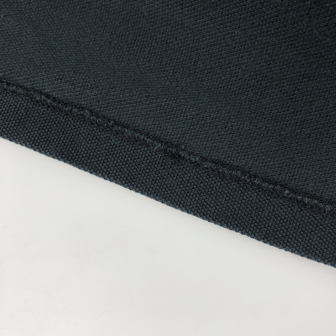 Ralph Lauren POLO by Ralph Lauren CUSTOM FIT short sleeve polo shirt, men's size L cotton black type Vintage Second Hand
