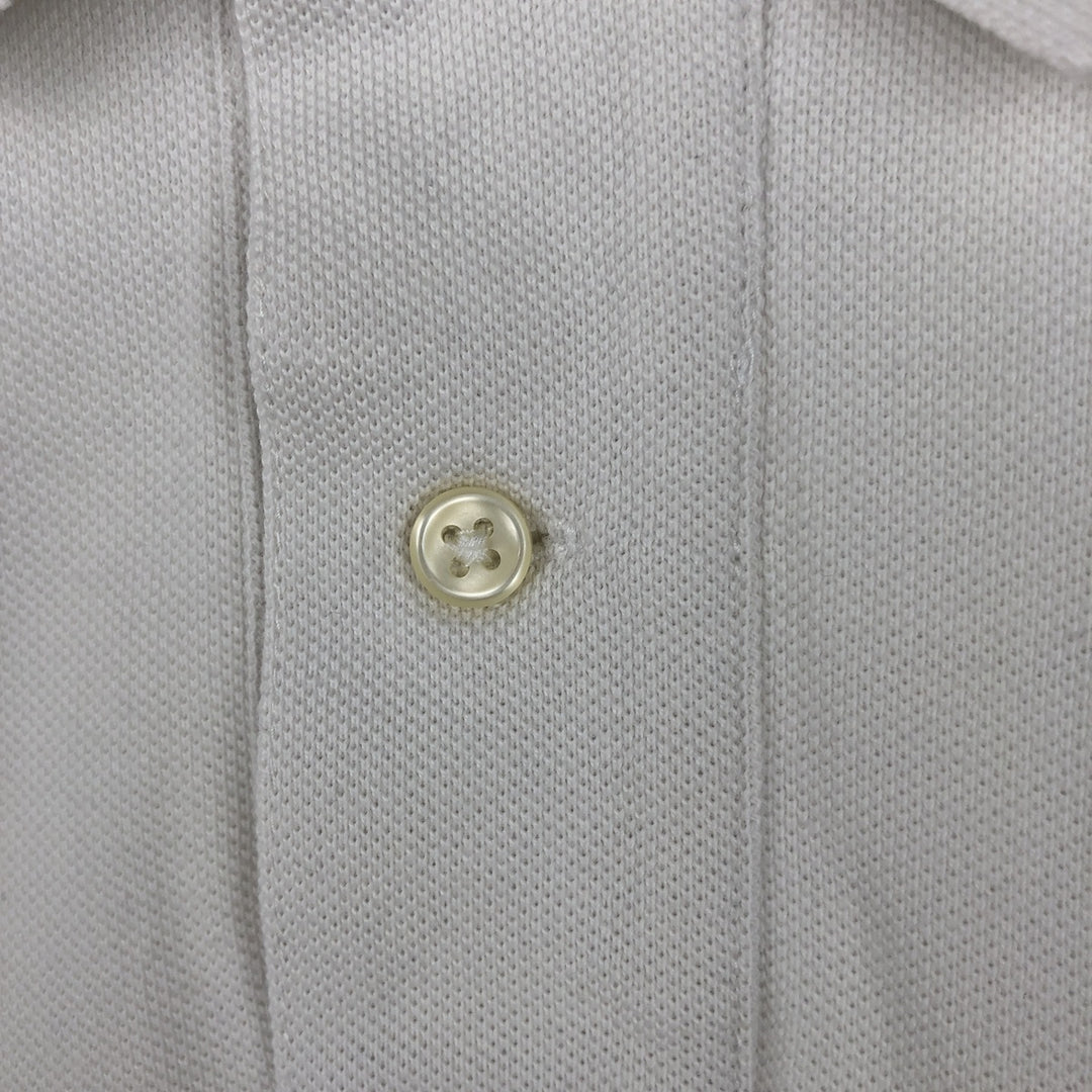 Ralph Lauren POLO by Ralph Lauren SLIM FIT Big Pony Short-Sleeve Polo Shirt (Men's Size S equivalent) cotton white type Vintage Second Hand