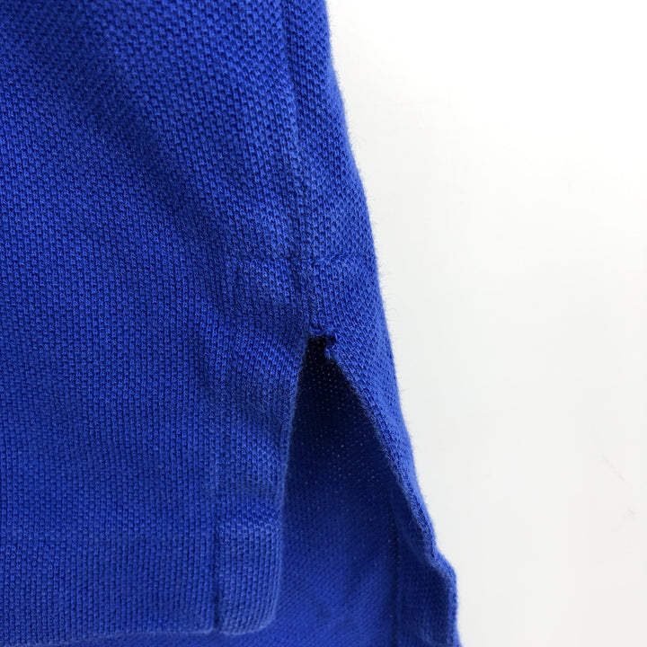 Ralph Lauren POLO RALPH LAUREN CLASSIC FIT short sleeve polo shirt for men size L cotton blue type Vintage Second Hand