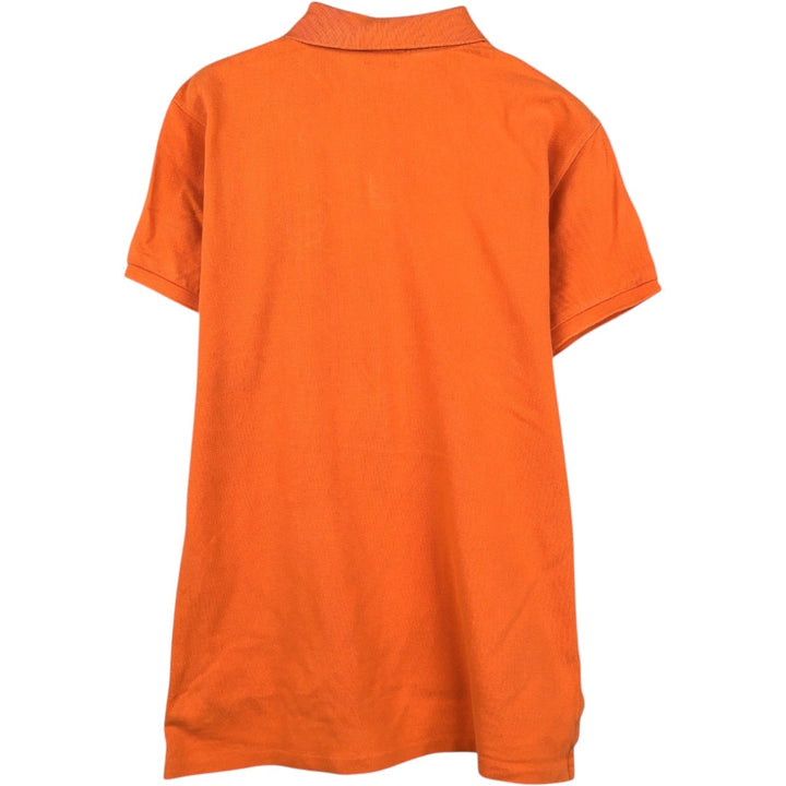 Ralph Lauren POLO RALPH LAUREN CUSTOM FIT short sleeve polo shirt men's M equivalent cotton orange type Vintage Second Hand