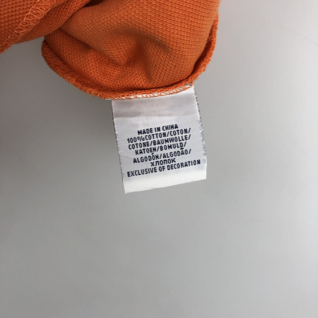 Ralph Lauren POLO RALPH LAUREN CUSTOM FIT short sleeve polo shirt men's M equivalent cotton orange type Vintage Second Hand