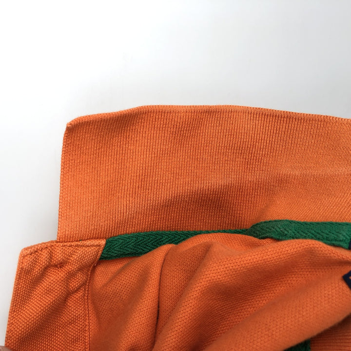 Ralph Lauren POLO RALPH LAUREN CUSTOM FIT short sleeve polo shirt men's M equivalent cotton orange type Vintage Second Hand