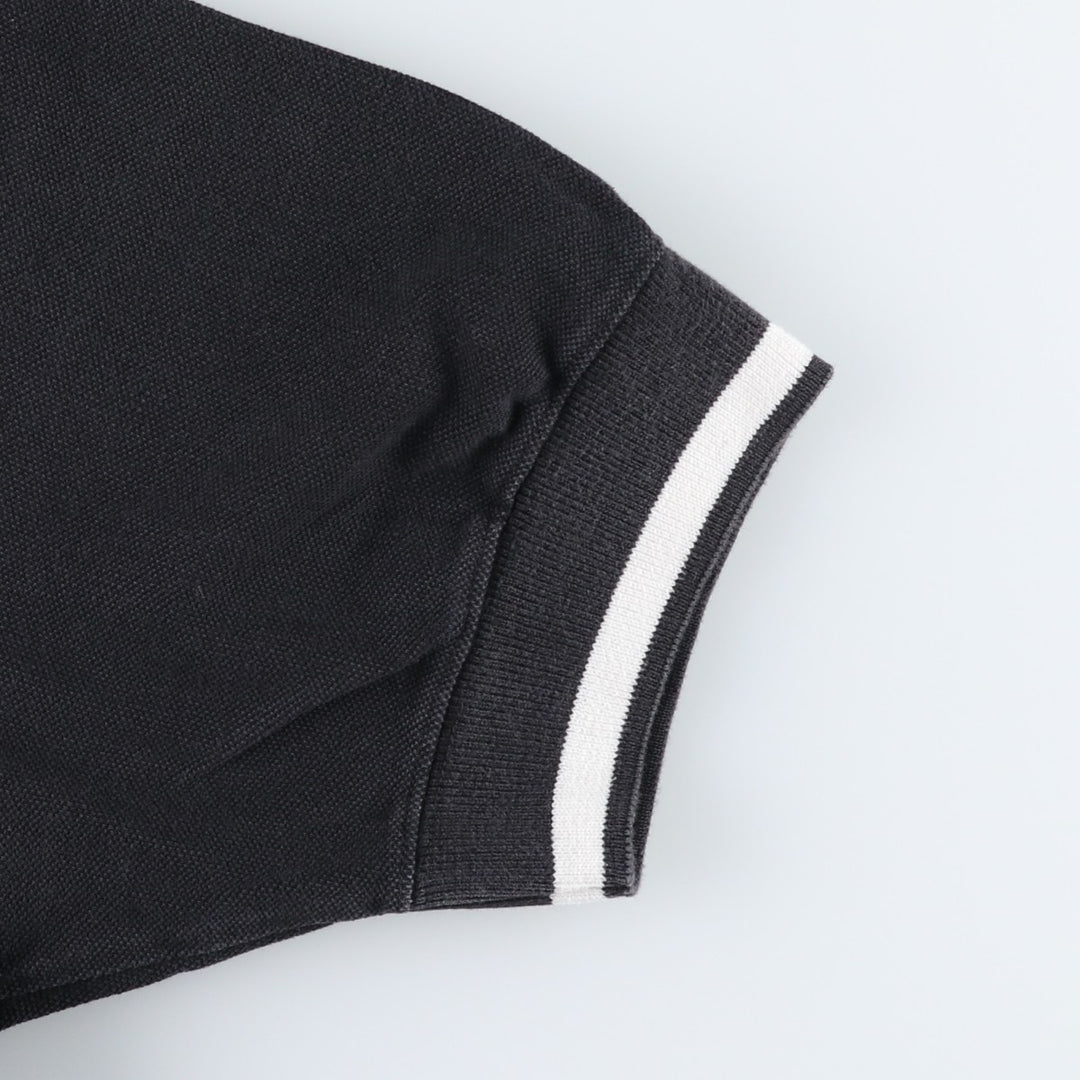 90'S GAP Old Gap Short-Sleeve Polo Shirt, Men's Size M (Equivalent), Vintage cotton black type Vintage Second Hand