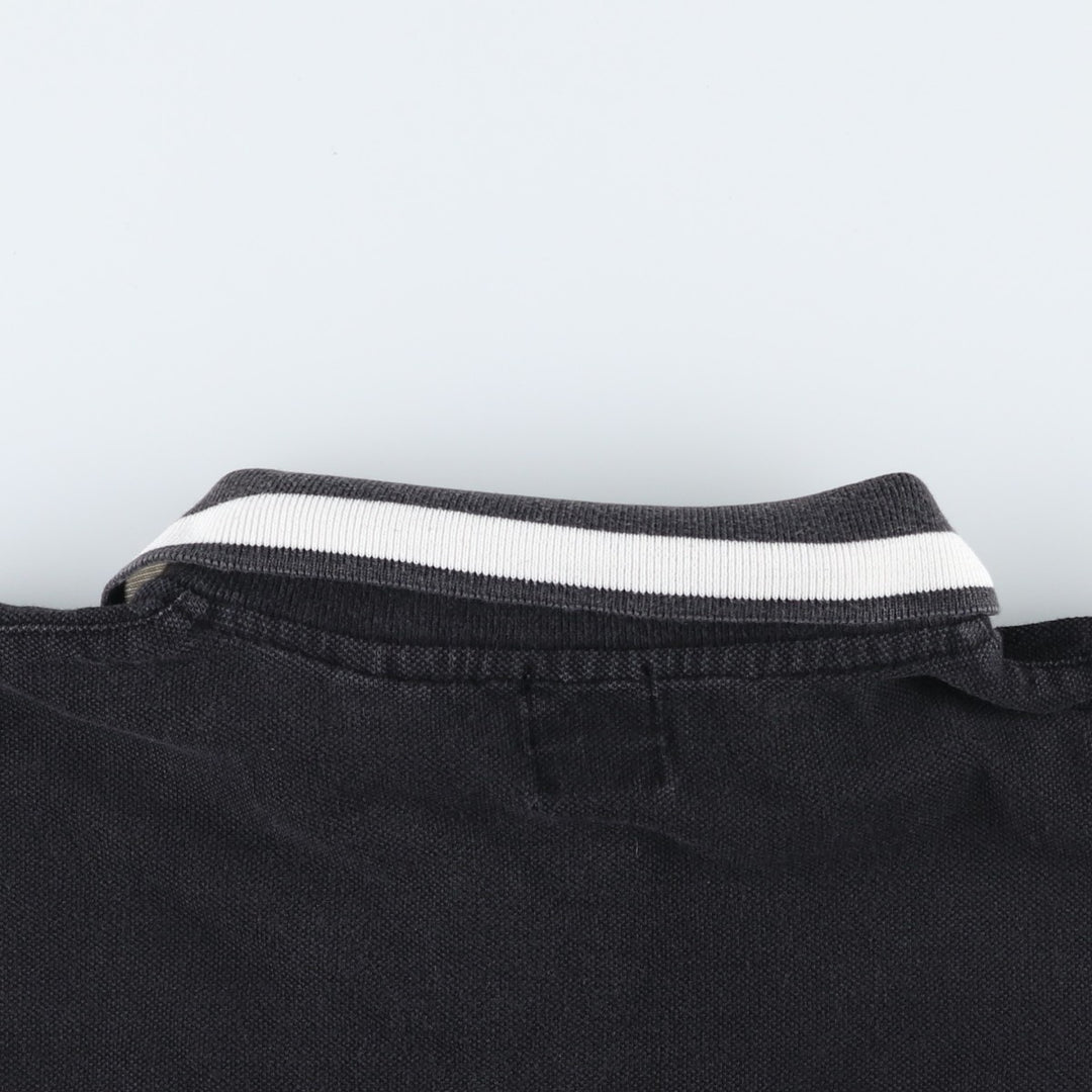 90'S GAP Old Gap Short-Sleeve Polo Shirt, Men's Size M (Equivalent), Vintage cotton black type Vintage Second Hand