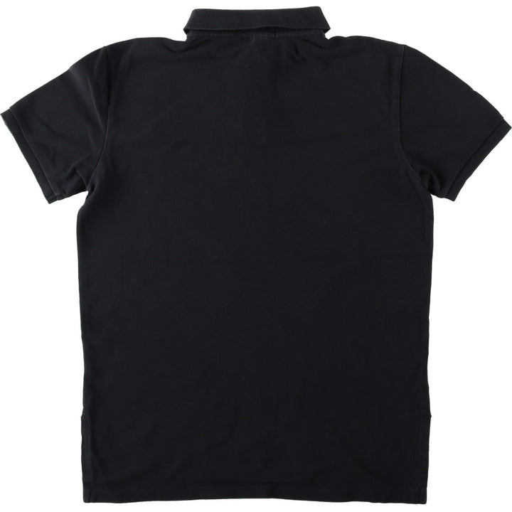 Ralph Lauren POLO by Ralph Lauren CUSTOM FIT short sleeve polo shirt, men's size S cotton black type Vintage Second Hand