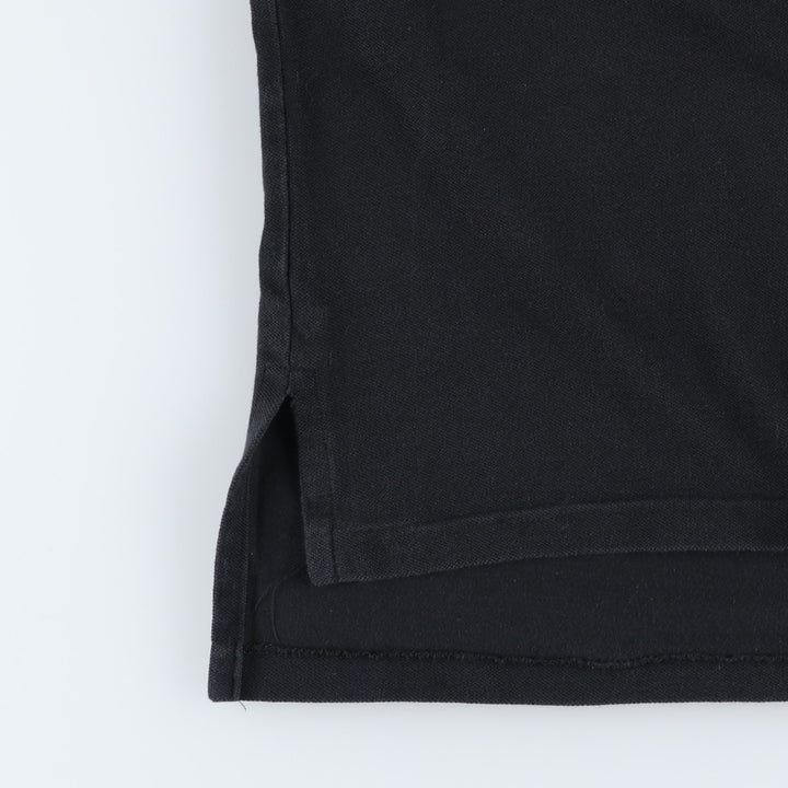 Ralph Lauren POLO by Ralph Lauren CUSTOM FIT short sleeve polo shirt, men's size S cotton black type Vintage Second Hand