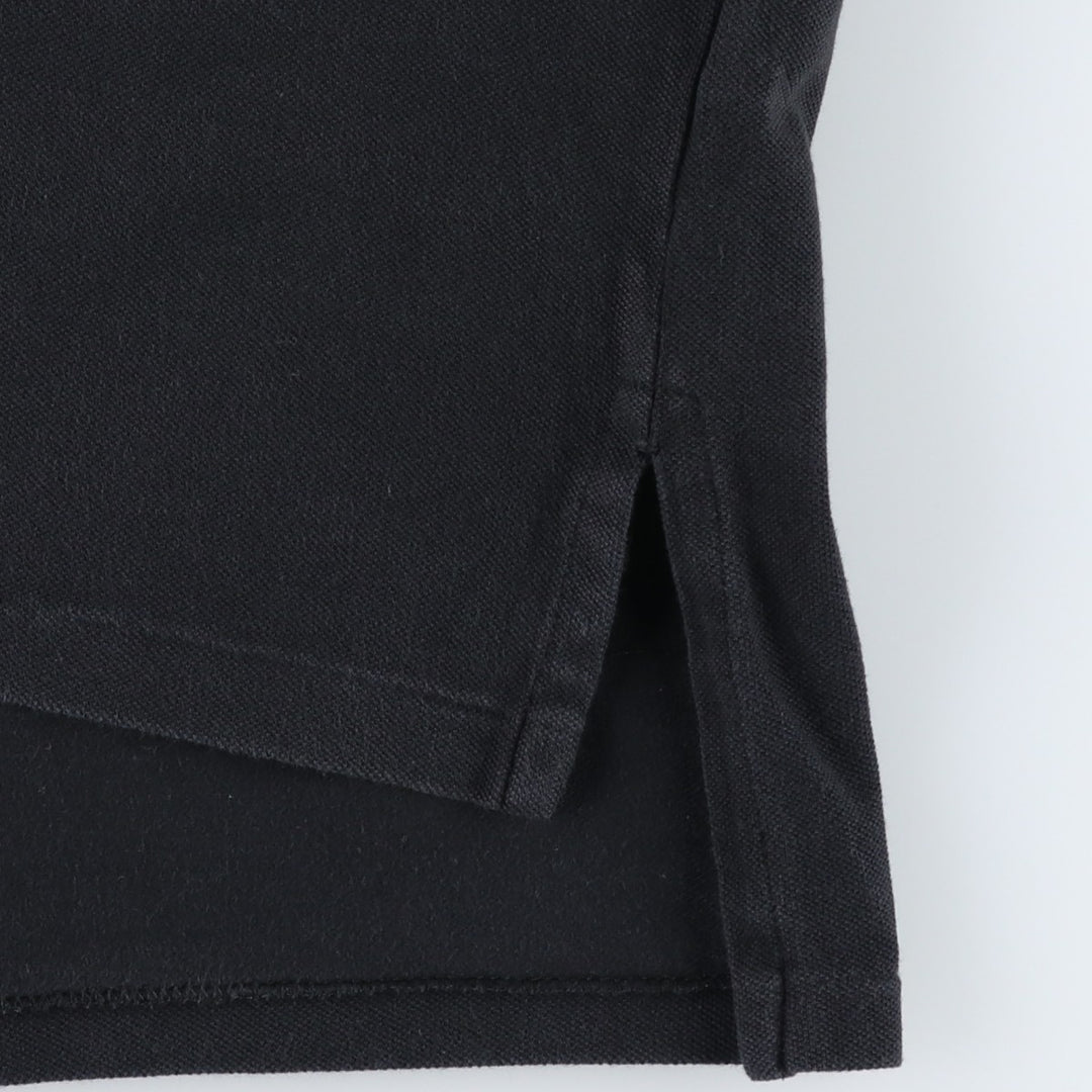 Ralph Lauren POLO by Ralph Lauren CUSTOM FIT short sleeve polo shirt, men's size S cotton black type Vintage Second Hand
