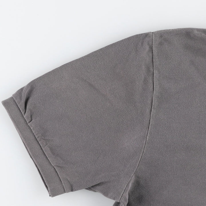 Ralph Lauren POLO by Ralph Lauren short sleeve polo shirt, men's XL size cotton gray type Vintage Second Hand