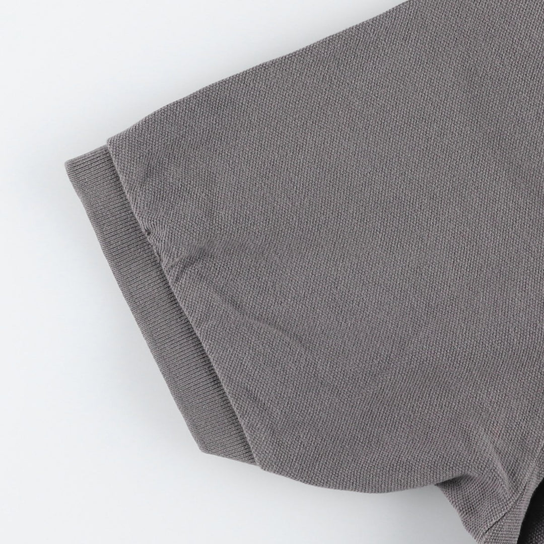 Ralph Lauren POLO by Ralph Lauren short sleeve polo shirt, men's XL size cotton gray type Vintage Second Hand