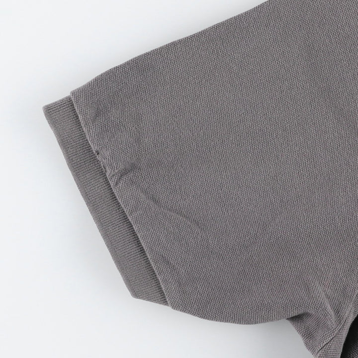 Ralph Lauren POLO by Ralph Lauren short sleeve polo shirt, men's XL size cotton gray type Vintage Second Hand