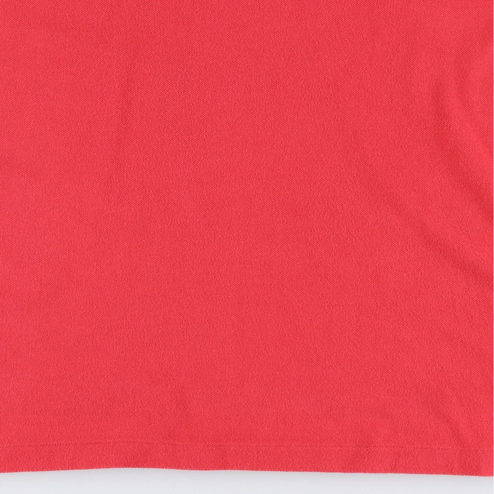 Ralph Lauren POLO GOLF Polo Golf short sleeve polo shirt for men size L cotton red type Vintage Second Hand