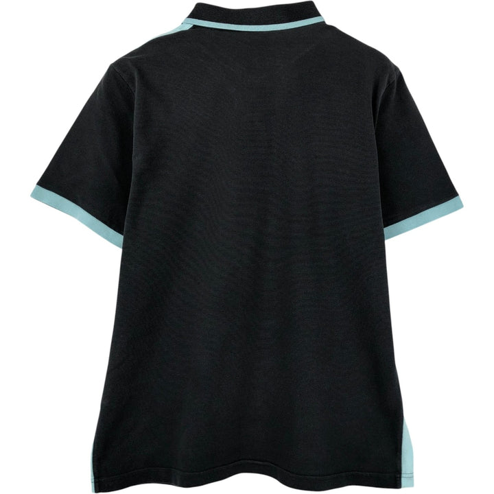Lacoste Sport Short-Sleeve Polo Shirt, Size 6 (Men's XL equivalent) cotton black type Vintage Second Hand