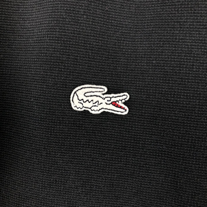 Lacoste Sport Short-Sleeve Polo Shirt, Size 6 (Men's XL equivalent) cotton black type Vintage Second Hand