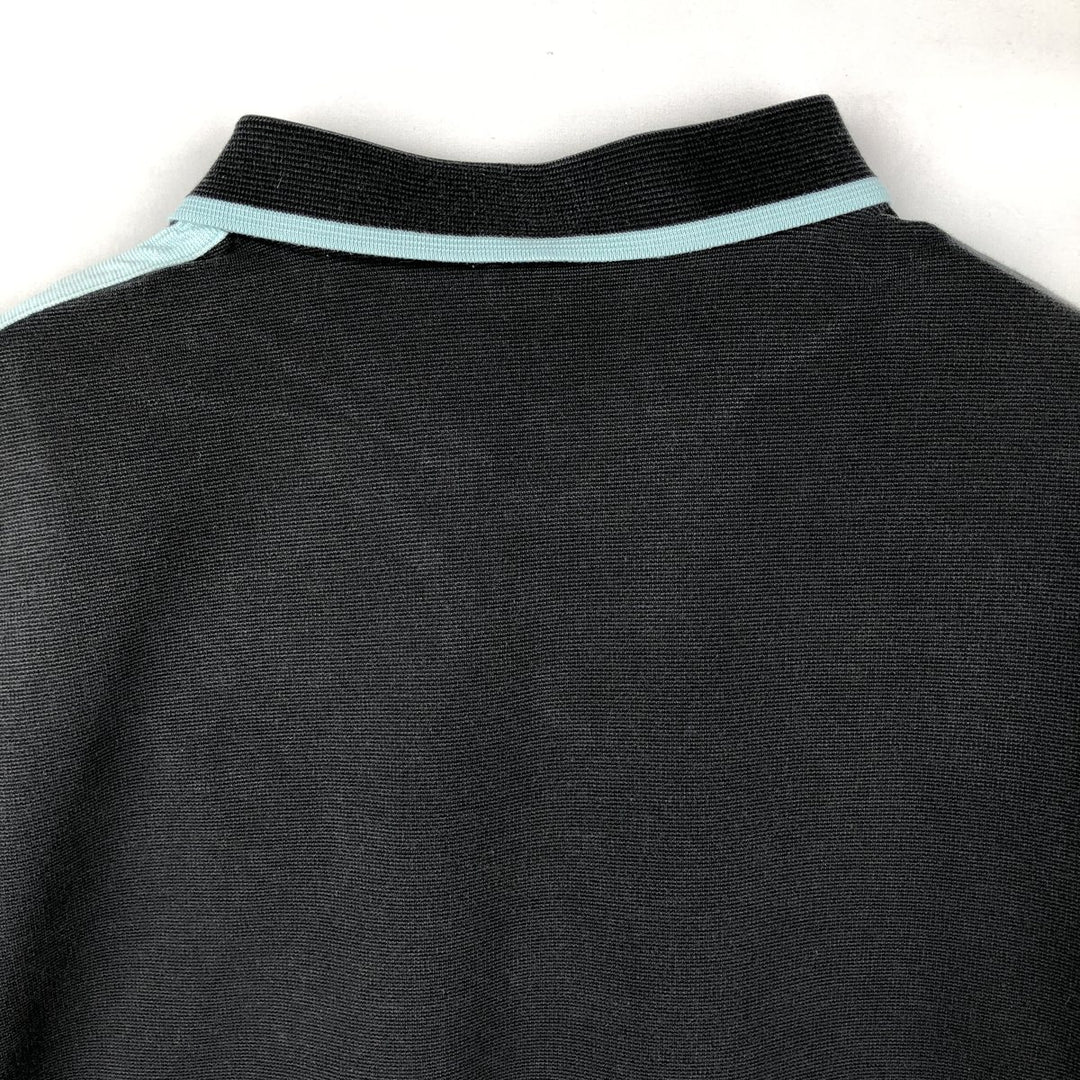 Lacoste Sport Short-Sleeve Polo Shirt, Size 6 (Men's XL equivalent) cotton black type Vintage Second Hand