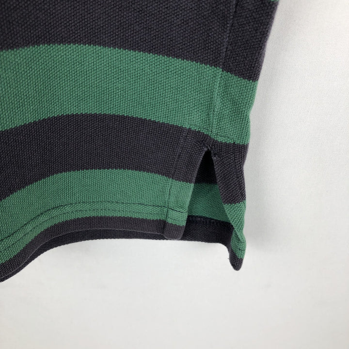Ralph Lauren POLO by Ralph Lauren short sleeve striped polo shirt, size S for men cotton green type Vintage Second Hand