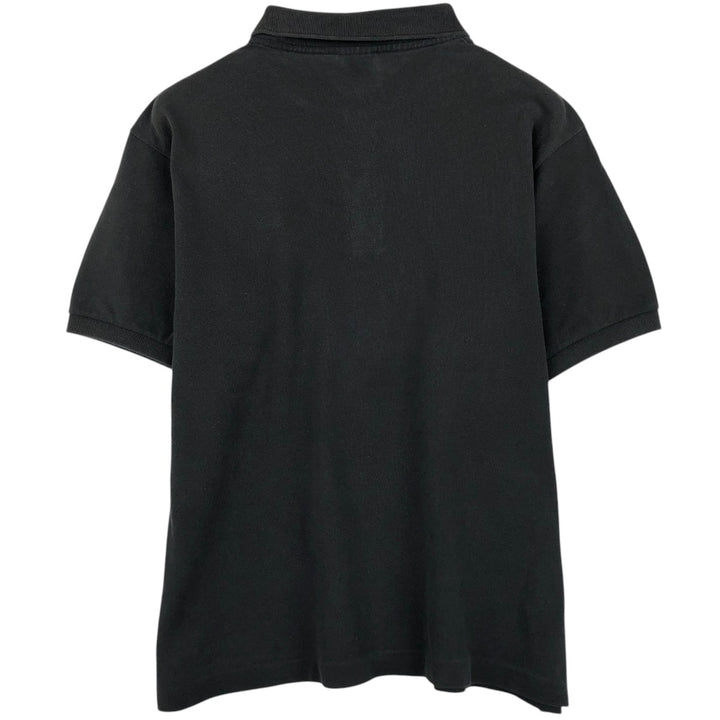 Lacoste LACOSTE Short Sleeve Polo Shirt Size 6 Men's XL cotton black type Vintage Second Hand