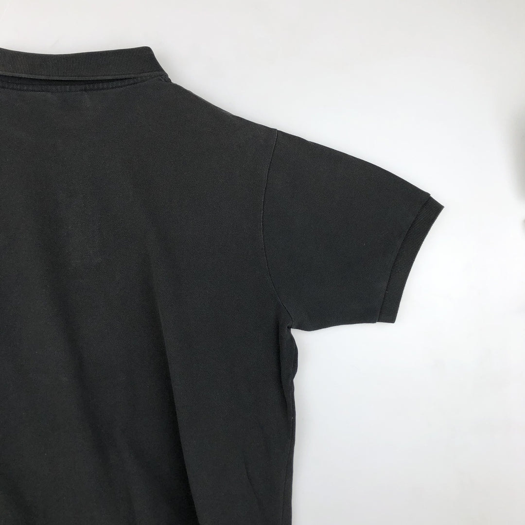 Lacoste LACOSTE Short Sleeve Polo Shirt Size 6 Men's XL cotton black type Vintage Second Hand