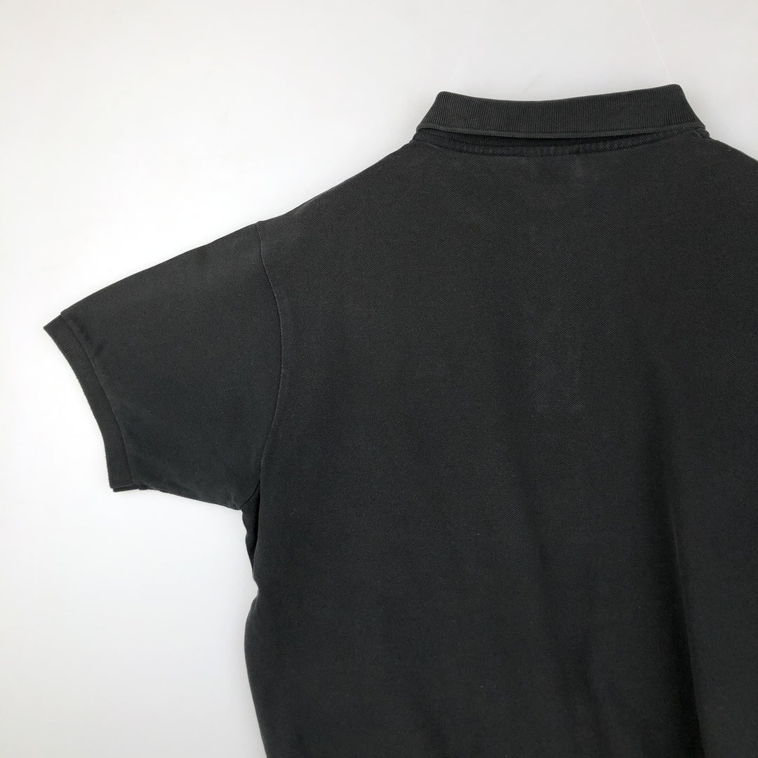 Lacoste LACOSTE Short Sleeve Polo Shirt Size 6 Men's XL cotton black type Vintage Second Hand
