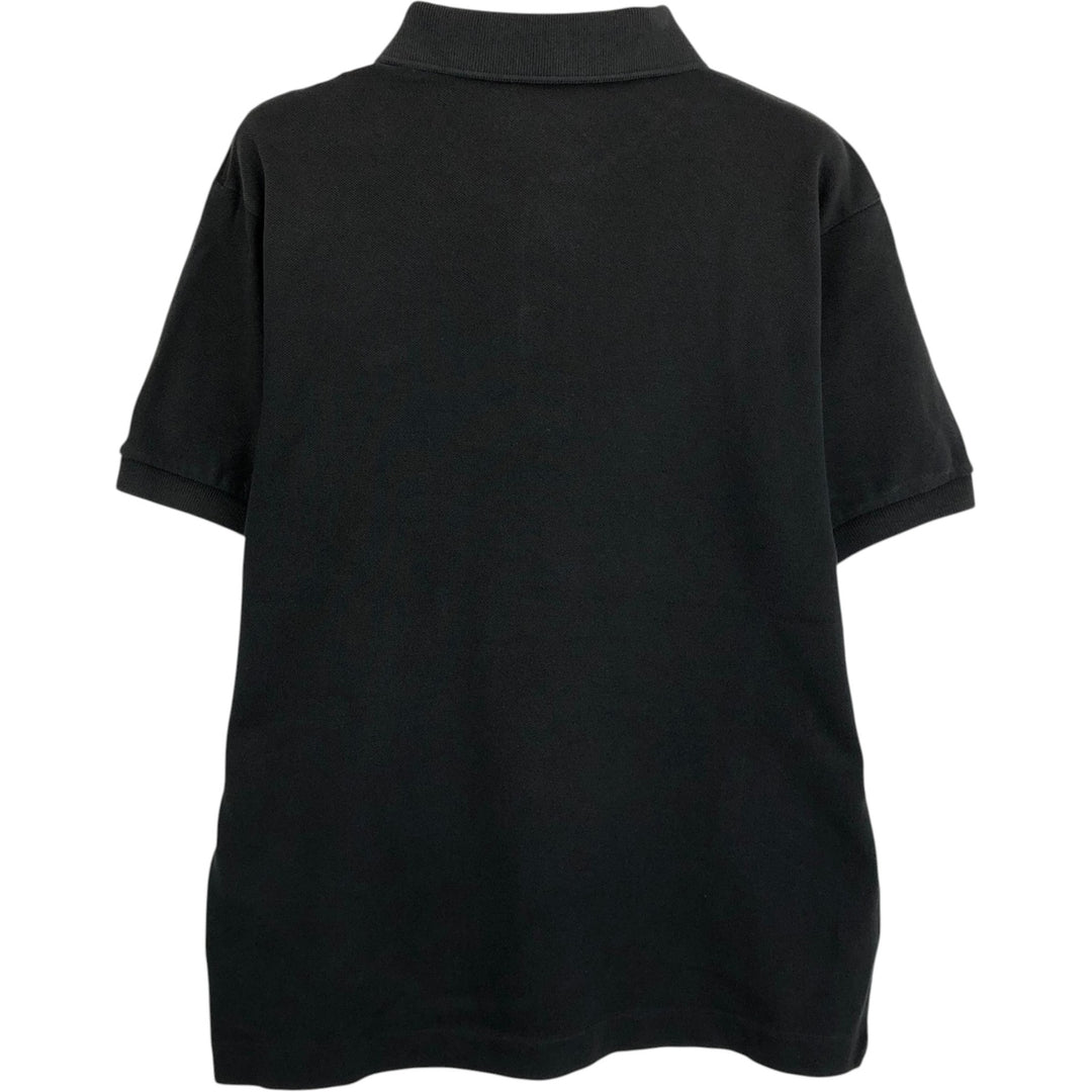 Lacoste LACOSTE Short Sleeve Polo Shirt Size 4 Men's M cotton black type Vintage Second Hand