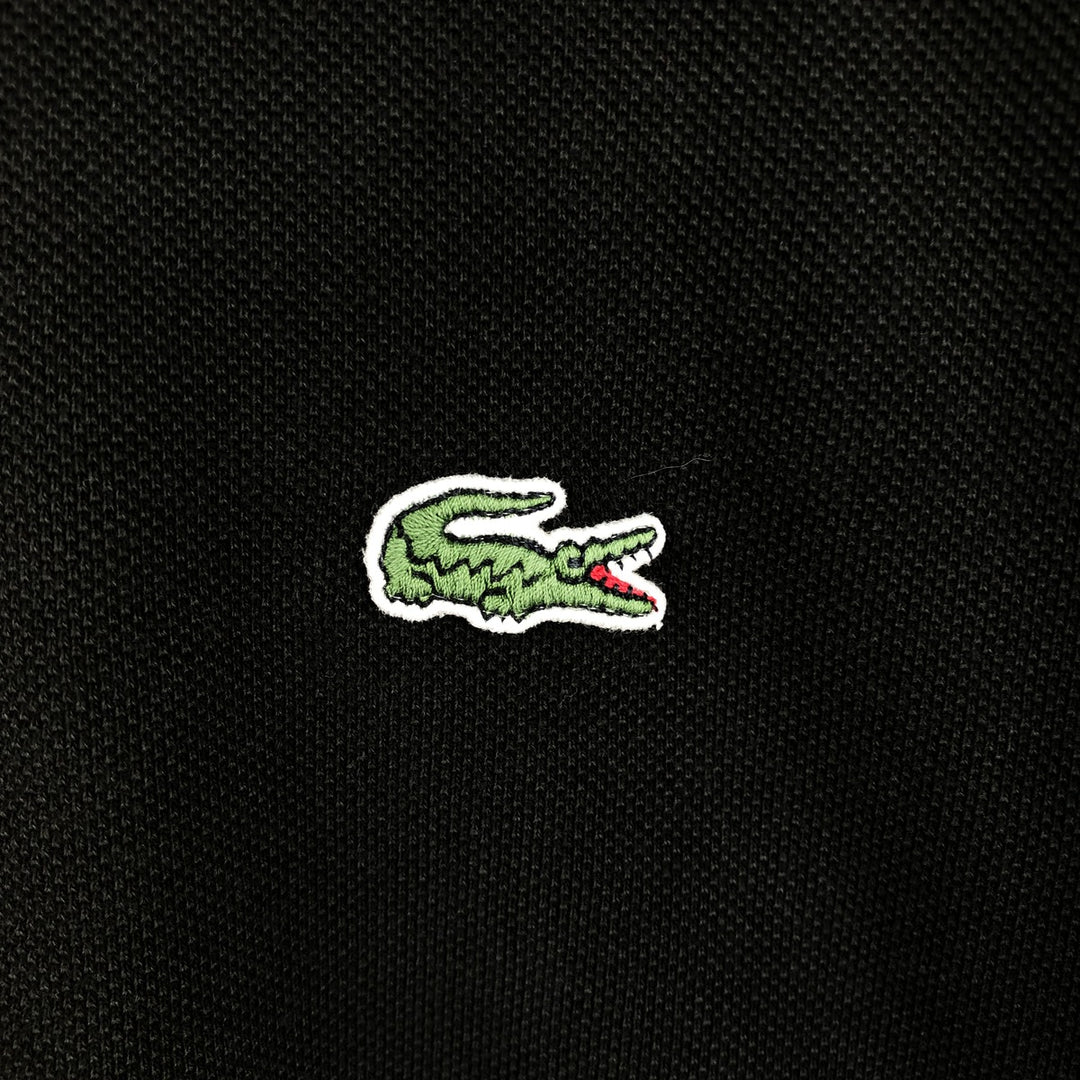 Lacoste LACOSTE Short Sleeve Polo Shirt Size 4 Men's M cotton black type Vintage Second Hand