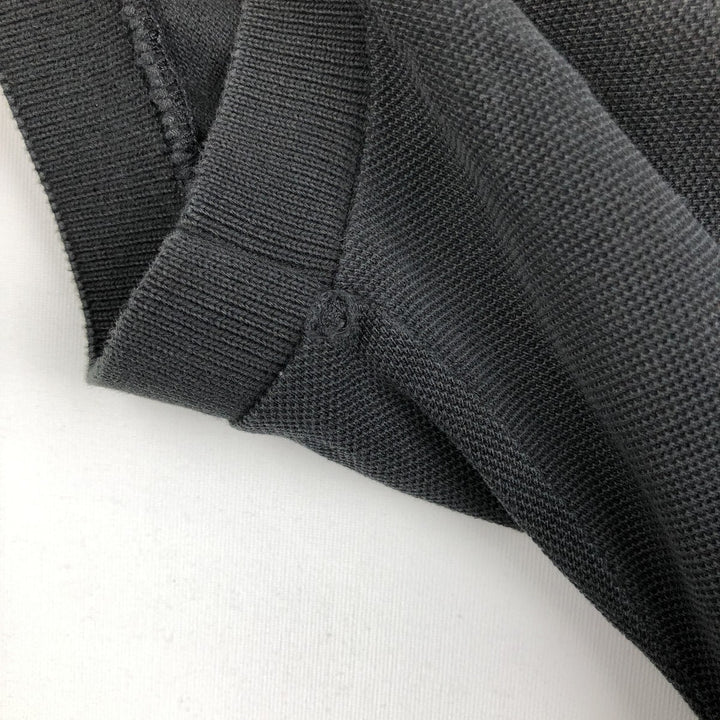 Lacoste LACOSTE Short Sleeve Polo Shirt Size 4 Men's M cotton black type Vintage Second Hand