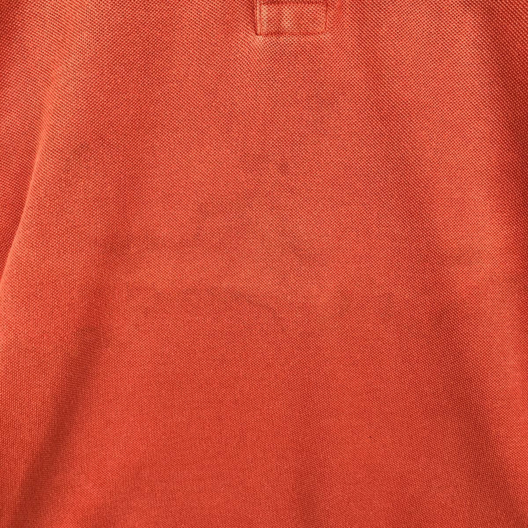 Lacoste LACOSTE Short Sleeve Polo Shirt Size 4 Men's M cotton red type reddish brown Vintage Second Hand