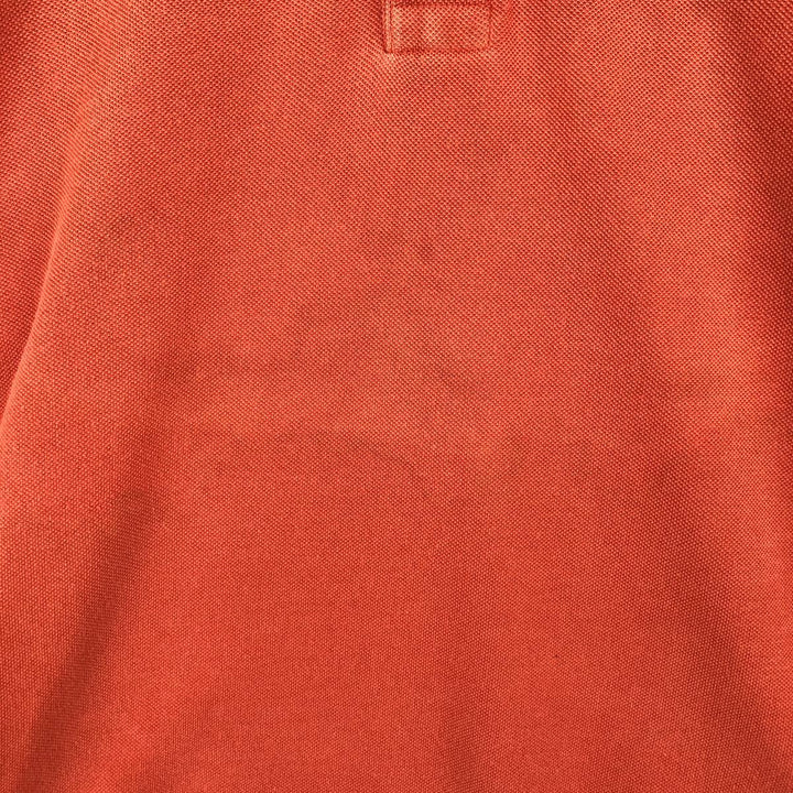Lacoste LACOSTE Short Sleeve Polo Shirt Size 4 Men's M cotton red type reddish brown Vintage Second Hand