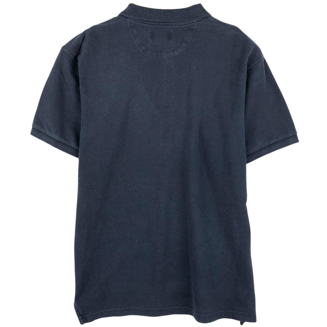 Ralph Lauren CHAPS Short-Sleeve Polo Shirt, Men's Size XL (approx.) cotton navy blue type Vintage Second Hand